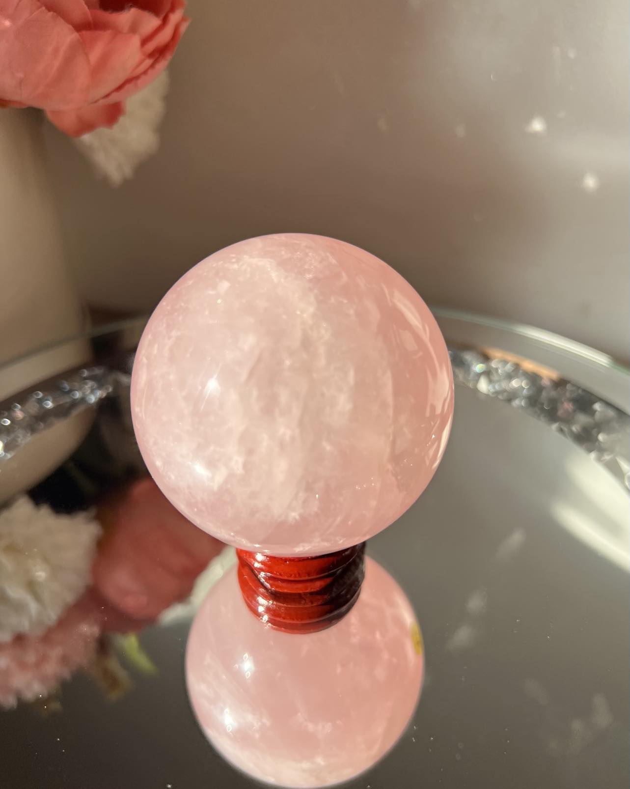 Rose Quartz Sphere