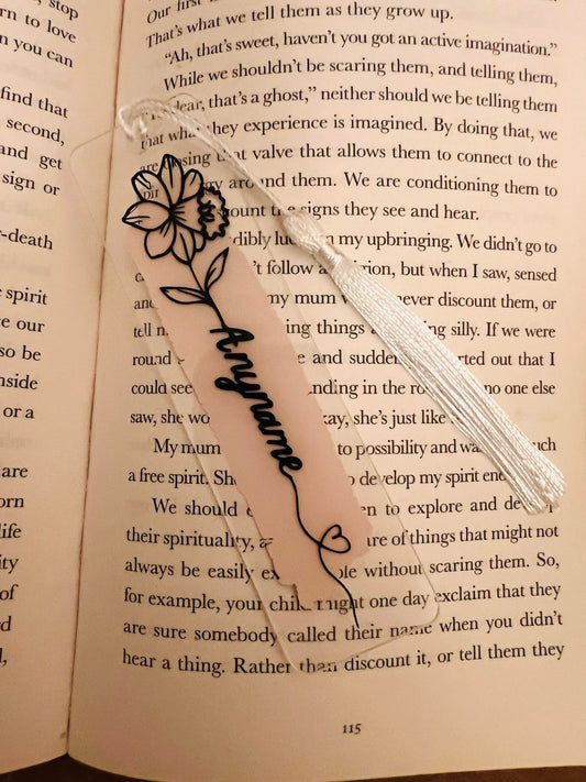 Birth Flower Bookmark