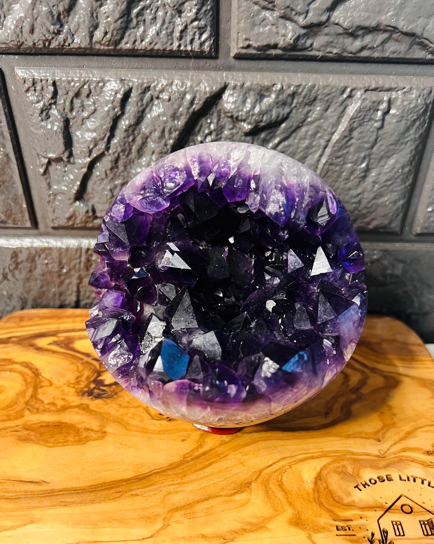 Amethyst Cluster Sphere