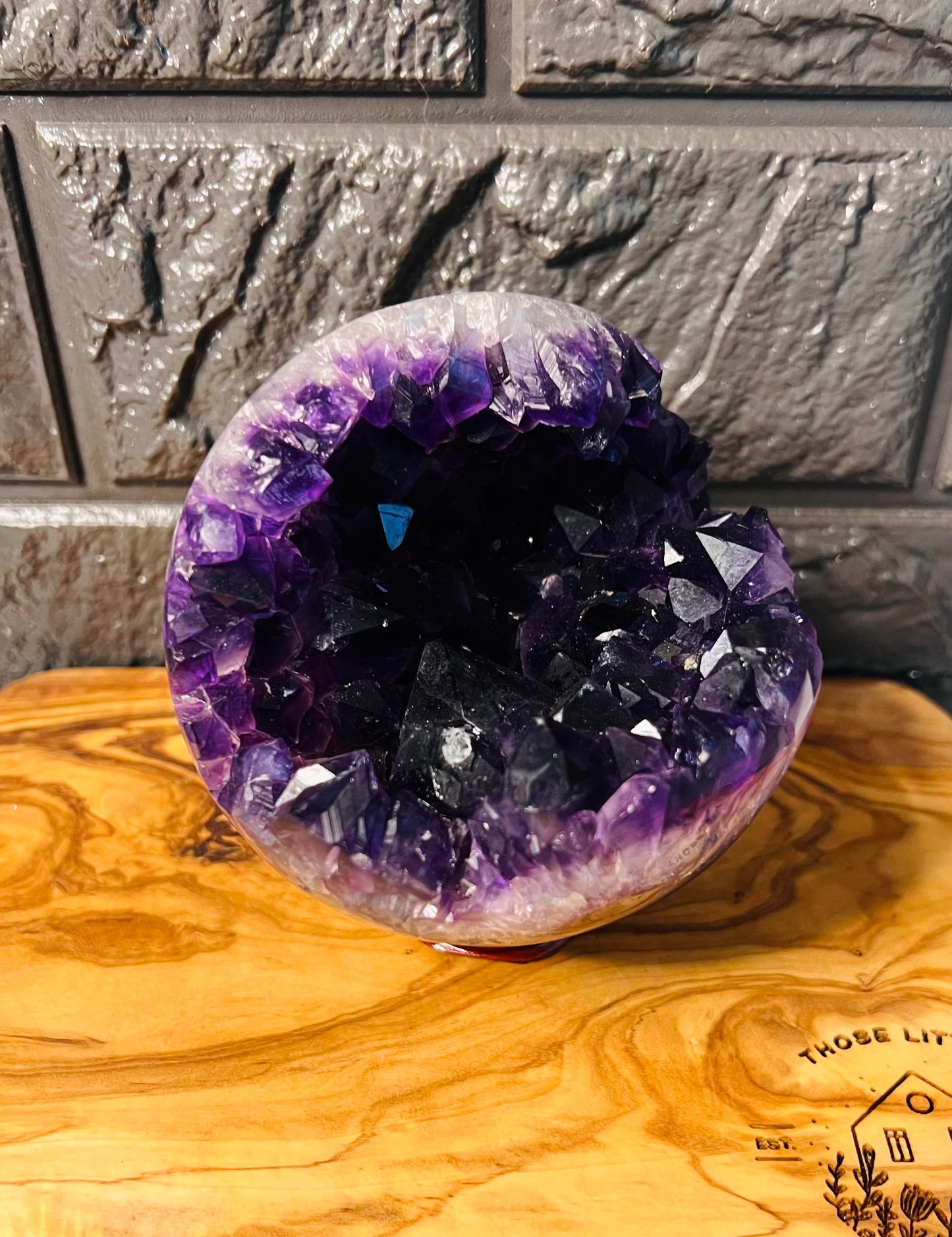 Amethyst Cluster Sphere