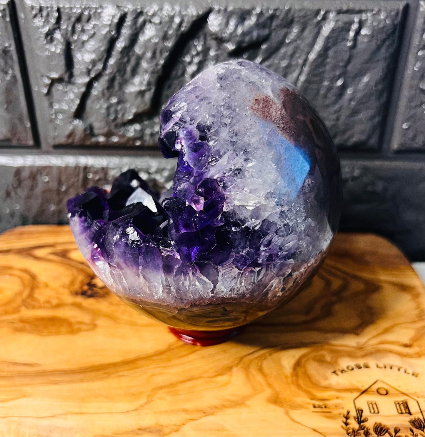 Amethyst Cluster Sphere