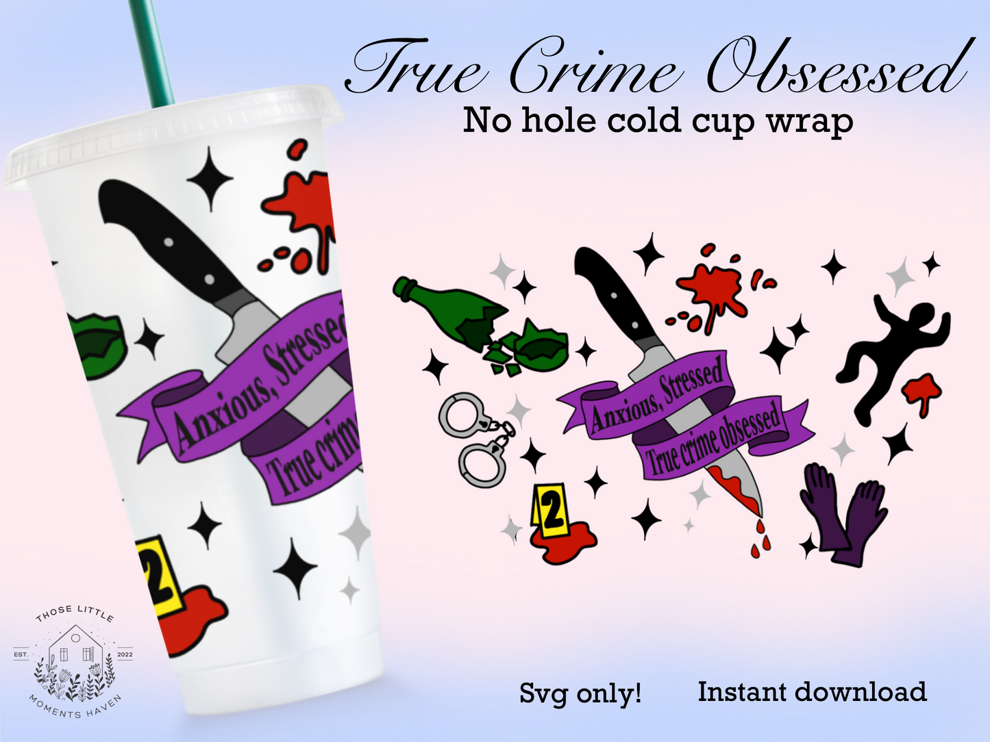 True Crime Obsessed Wrap