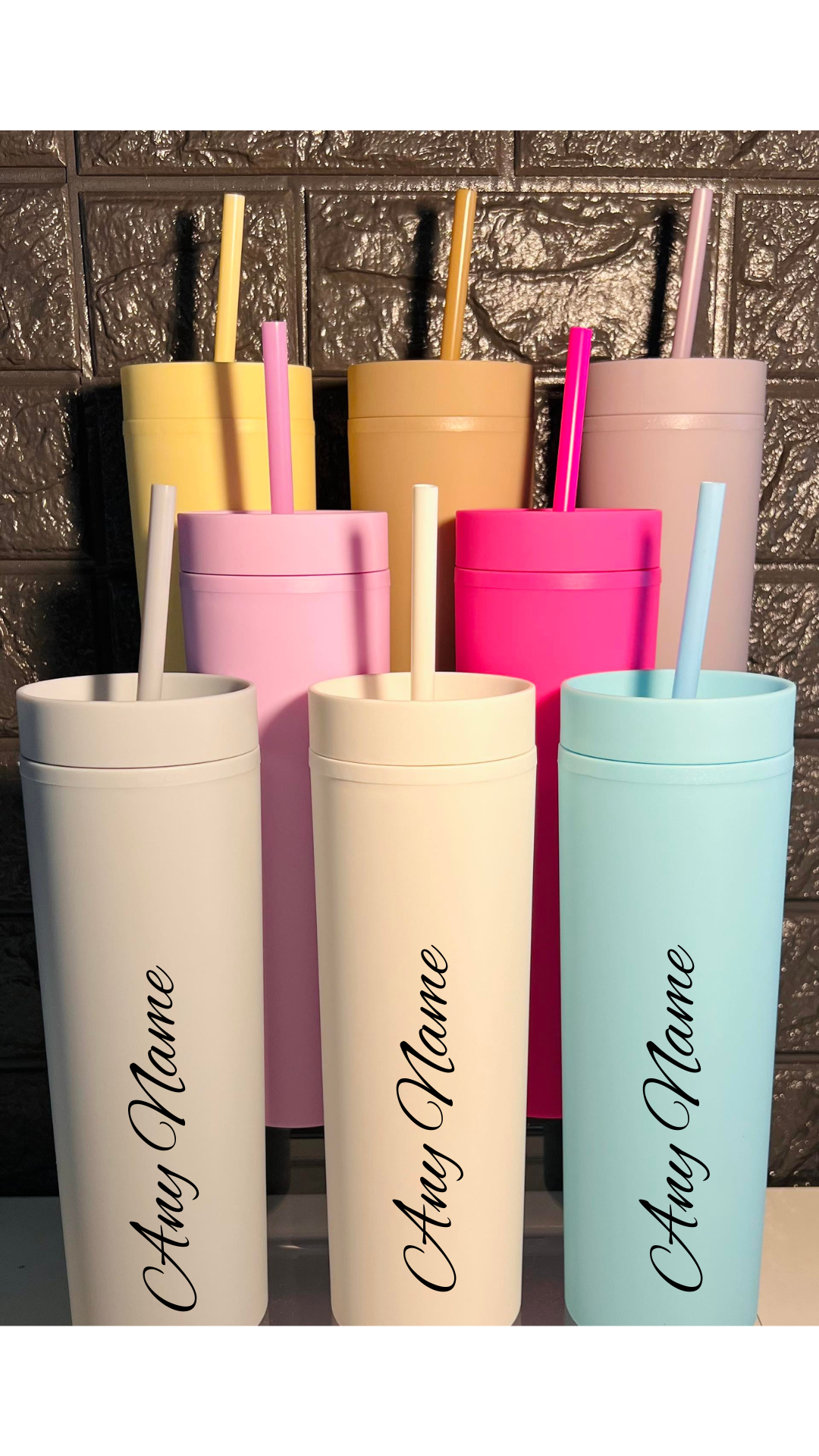 Personalised Skinny Tumbler