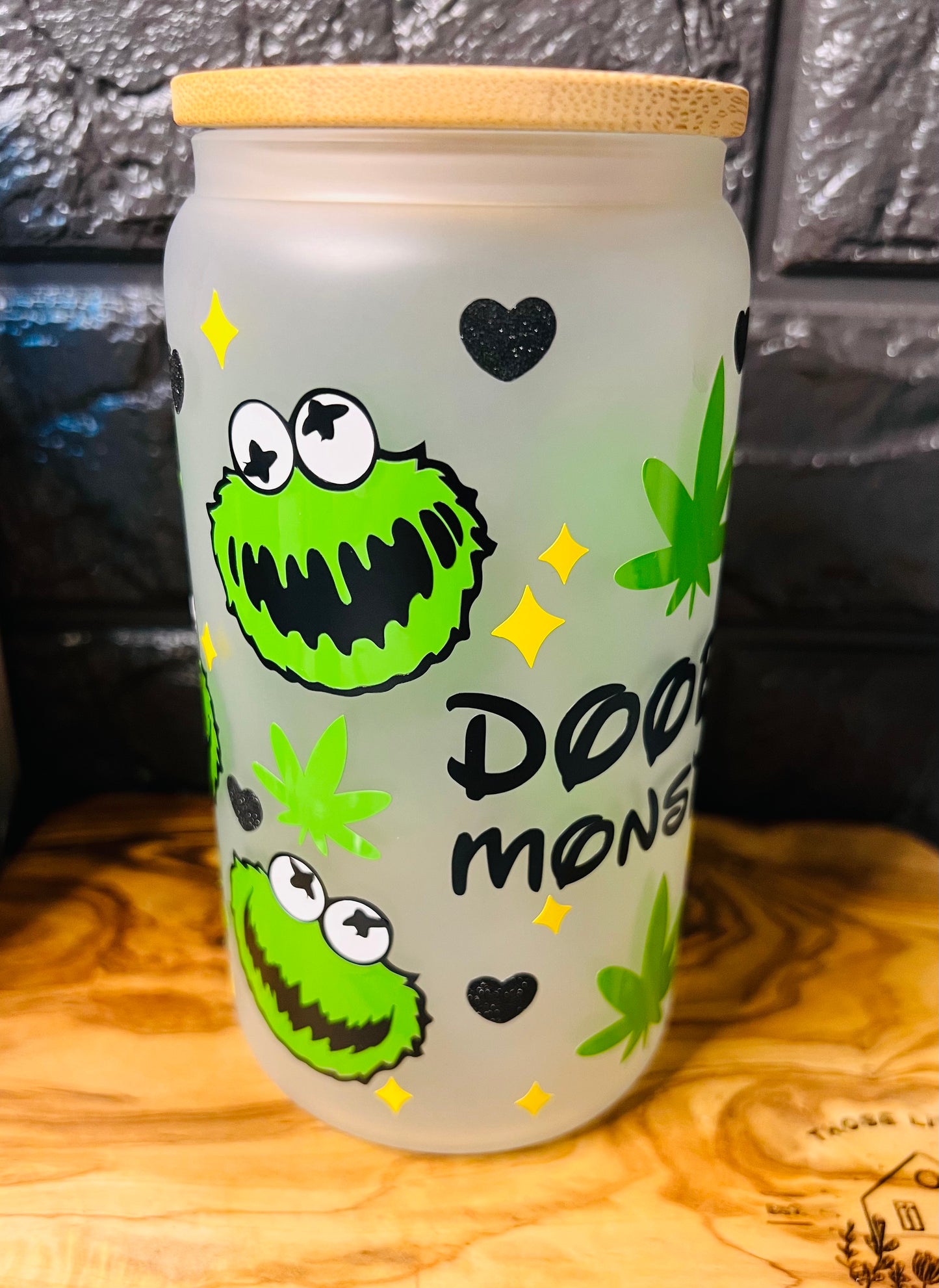 Doobie Monster Glass Can