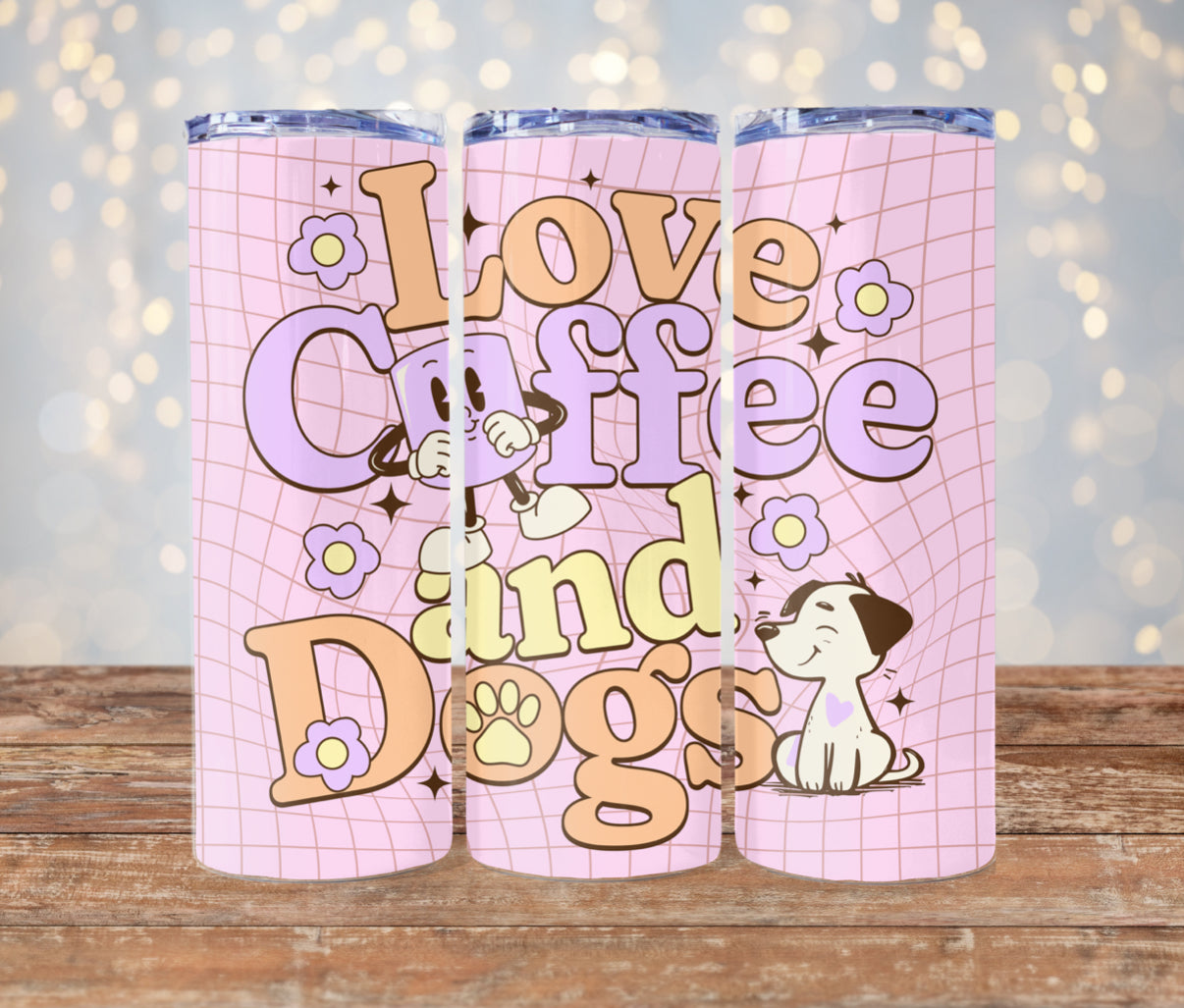 Love coffee and dogs